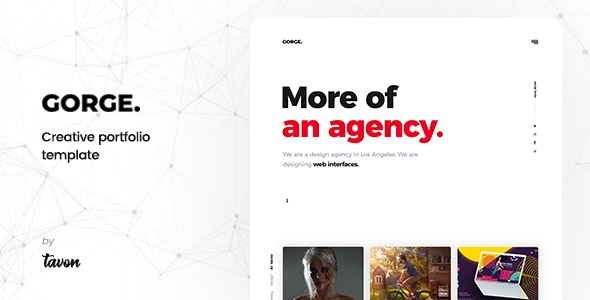 Gorge - Creative Portfolio Template