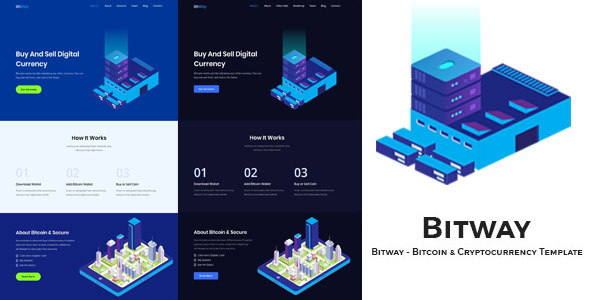 Bitway - Crypto Currency HTML5 Template