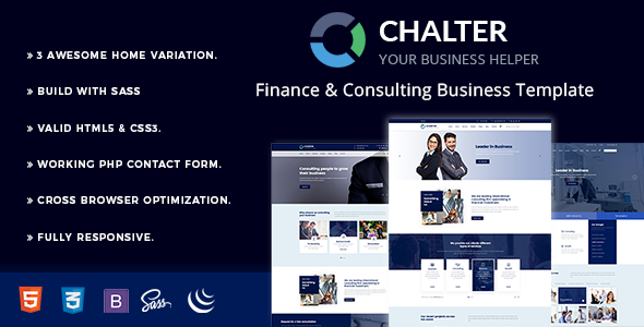 Chalter - Consulting HTML Template