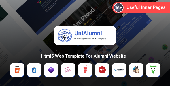 UniAlumni - University Alumni Html Template