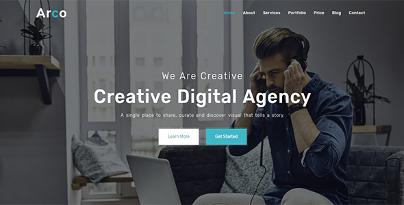 Arco - One Page Parallax