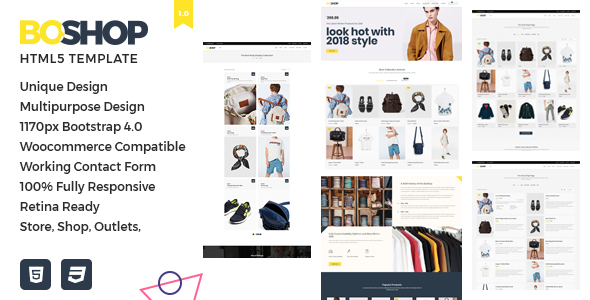 BoShop - Multipurpose eCommerce HTML5 Template