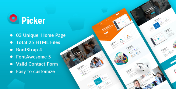 Picker || Startup and Agency Bootstrap4 Template
