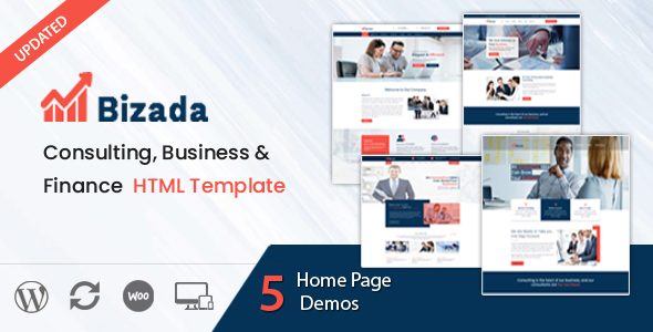 Bizada – Business Consulting HTML Template