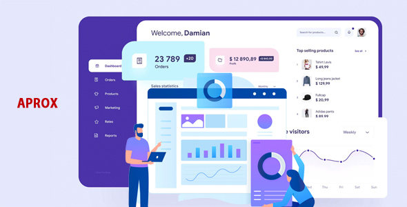 APROX - Responsive Bootstrap 4 Admin Template