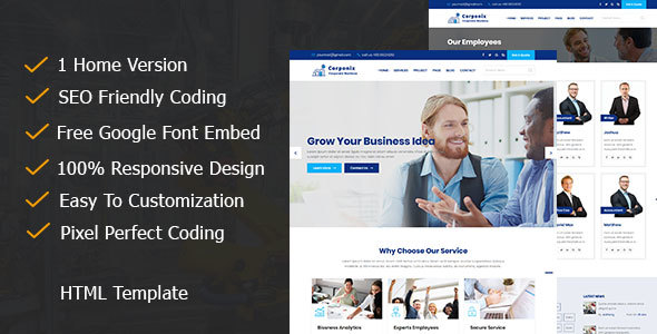 Corponix - Corporate & Business Responsive Template
