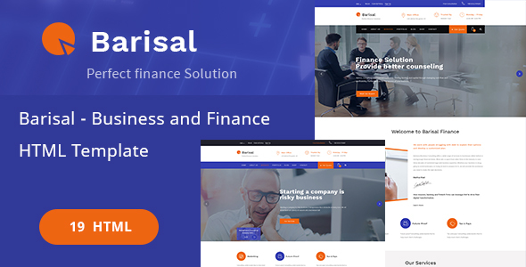Barisal - Finance HTML Template