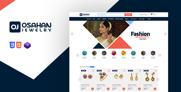 Osahan Jewelry - Bootstrap4 Responsive Jewelry Light Template
