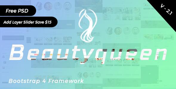 Beautyqueen -  Spa & Beauty Salon HTML5 Template