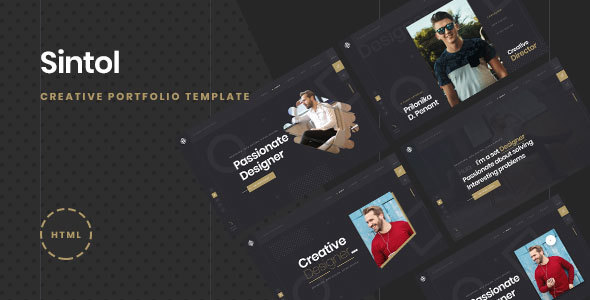 Sintol - Personal Portfolio HTML5/Bootstrap4 Template