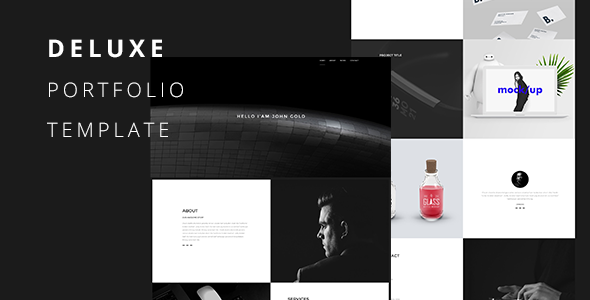 Deluxe-Creative Portfolio Template