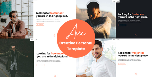 Avx - Creative Personal Template