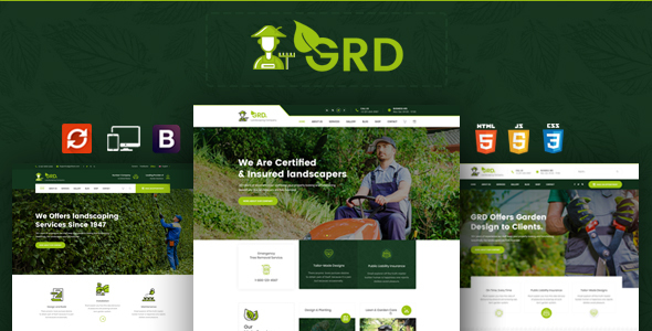 GRD - Garden Landscaper HTML Template