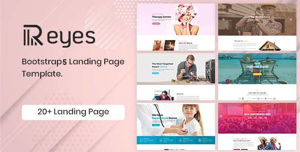 Reyes - Multipurpose Landing Page HTML Template