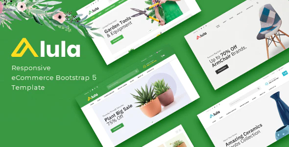 Alula - Lawn Care eCommerce HTML Template