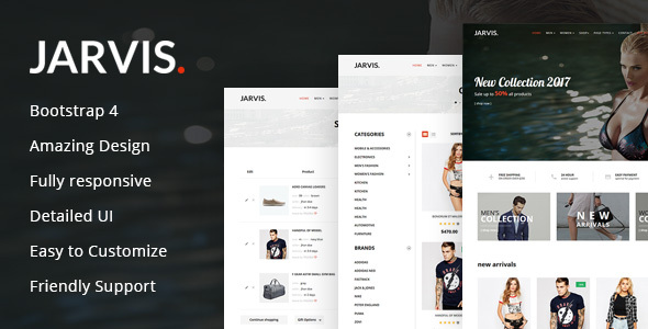 Jarvis - Multipurpose eCommerce HTML Template