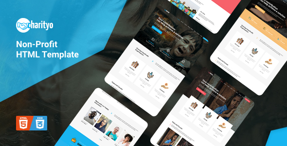 Charityo - NonProfit Fundraising Charity HTML Template