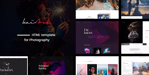 kaiArt - Responsive HTML Template for Photography