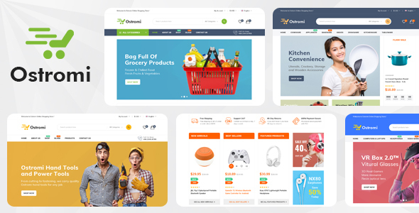 Ostromi - Organic Electronics Shop HTML Template