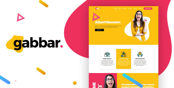 Gabbar - Portfolio HTML Template