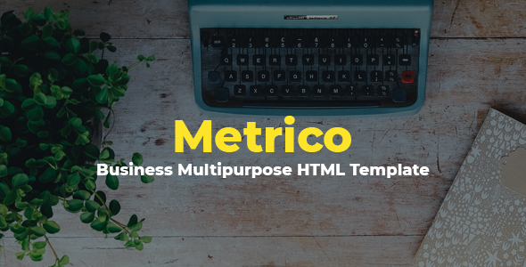 Metrico - Business Multipurpose HTML Template