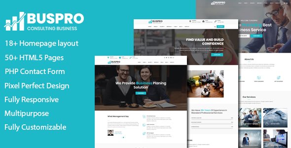 Buspro - Consulting Business HTML Template