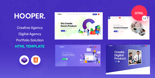 Hooper - Digital Marketing HTML Template