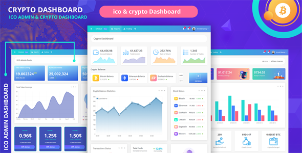 Tokenizer - ICO Admin & Crypto Trading Dashboard