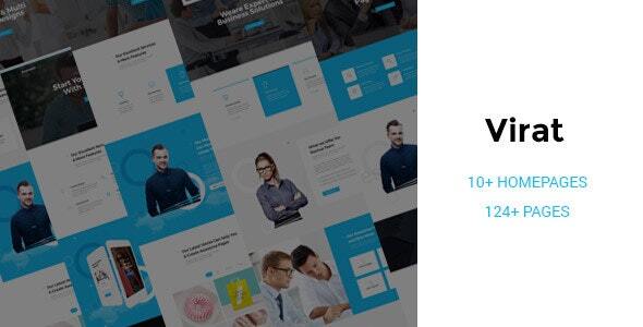 Virat- Responsive Multi-Purpose HTML5 Template