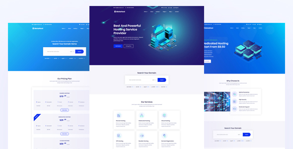 Metanic - Hosting HTML Template