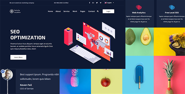 Setola - Creative Multipurpose Agency Template