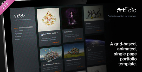 Artfolio - portfolio solution for creatives