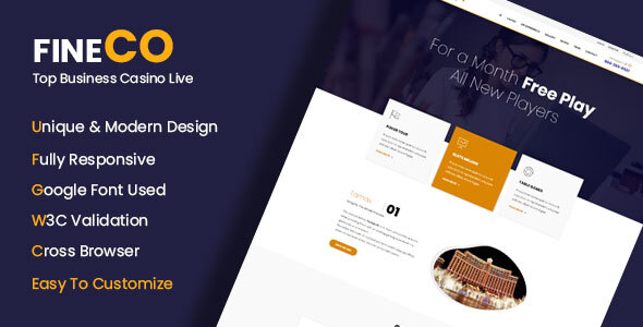 Fineco - Corporate Business Template