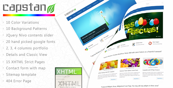 Capstan Business Premium - XHTML Template