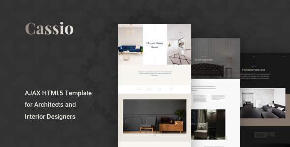 Cassio – Architect Portfolio AJAX HTML5 Template