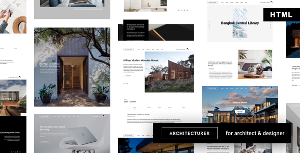 Architecturer - Interior Design HTML Template