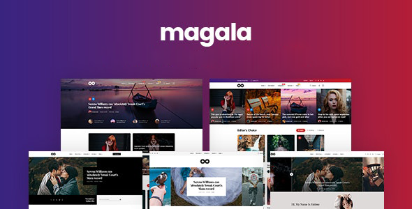 Magala - Magazine & Blog HTML 5 Template