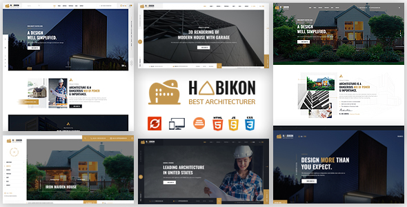 Habikon - Architecture & Interior HTML Template