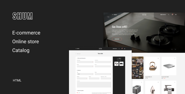 SHUM – eCommerce HTML Template