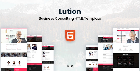 Lution - Business Consulting HTML Template