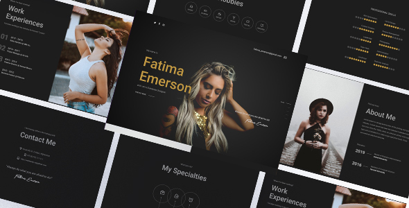 IPort | Personal Portfolio & Resume HTML Template