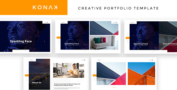 Konak - Creative Portfolio HTML Template