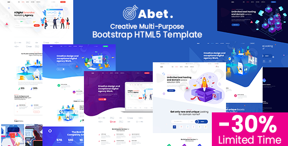 Abet - MultiPurpose Bootstrap HTML5 Template
