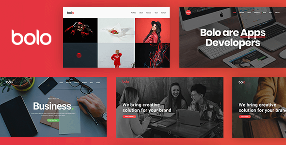 Bolo - Creative Onepage Multipurpose Website Template