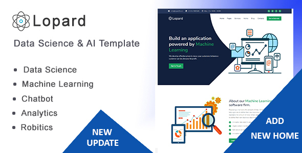 Lopard - Data Science & AI HTML Template