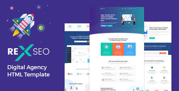 RexSeo - SEO /Digital Agency HTML5 Template