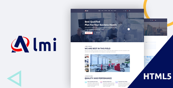 Almi - Business HTML5 Template
