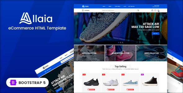 Allaia - eCommerce HTML Template