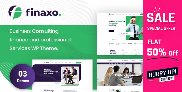 Finaxo - Business and Finance HTML5 Template