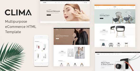 Clima - Multipurpose eCommerce HTML Template